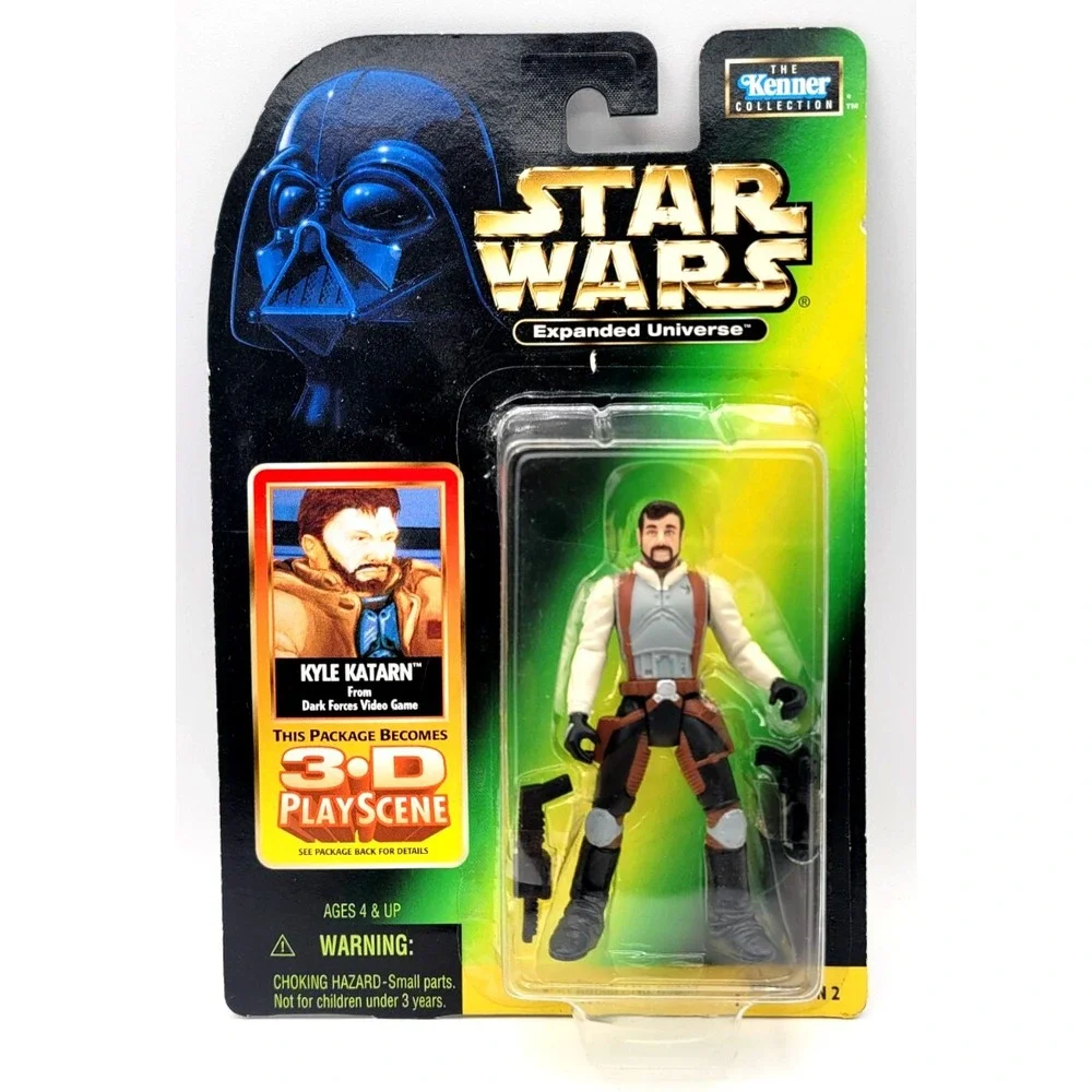 1998‎ Star Wars Expanded Universe Kyle Katarn figure from Kenner Collection NEW